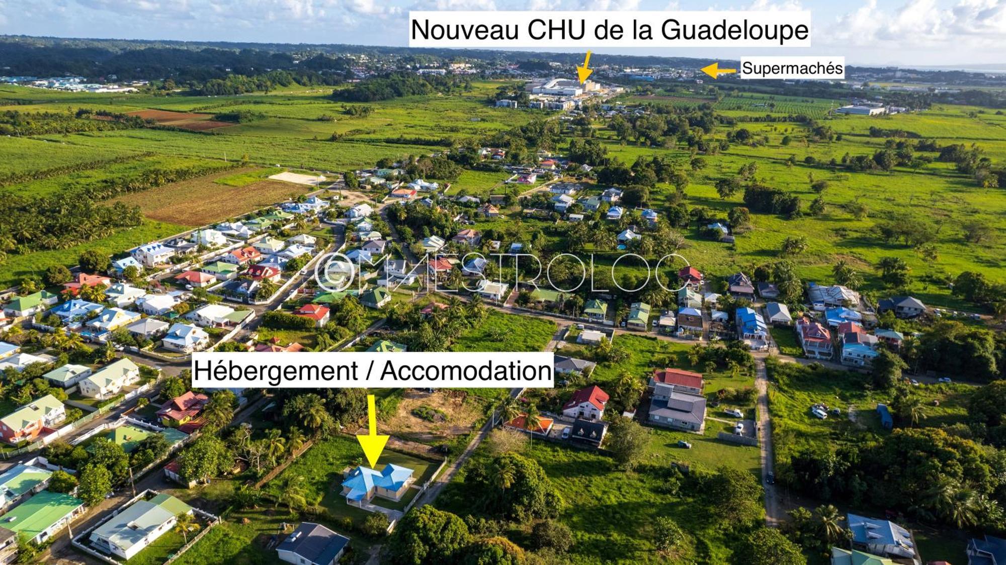 Villa Perrin Evasion A La Campagne A 9 Min De L'Aeroport De La Guadeloupe Les Abymes Exterior photo